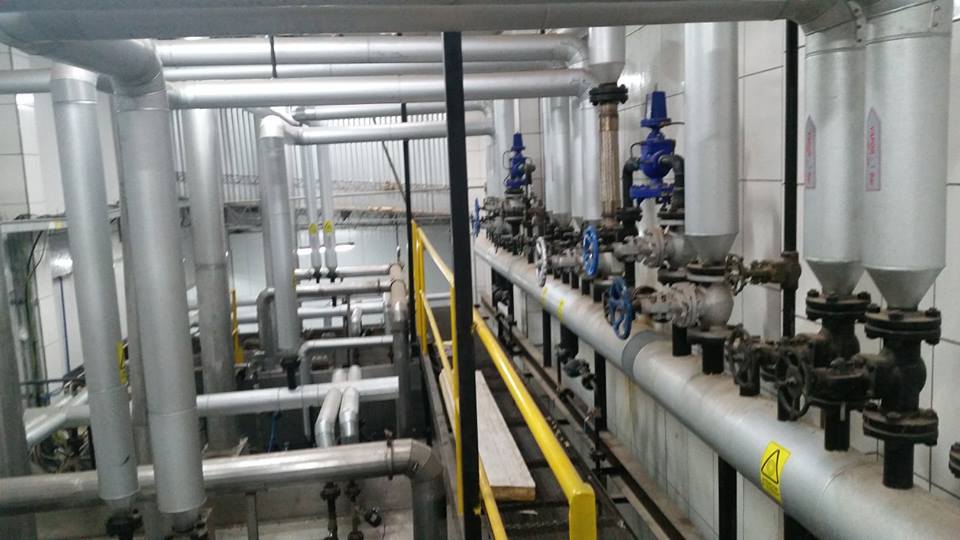 Instalación de vapor WIP